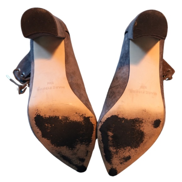 Gray Suede Dress Shoes - Picture 6 of 6